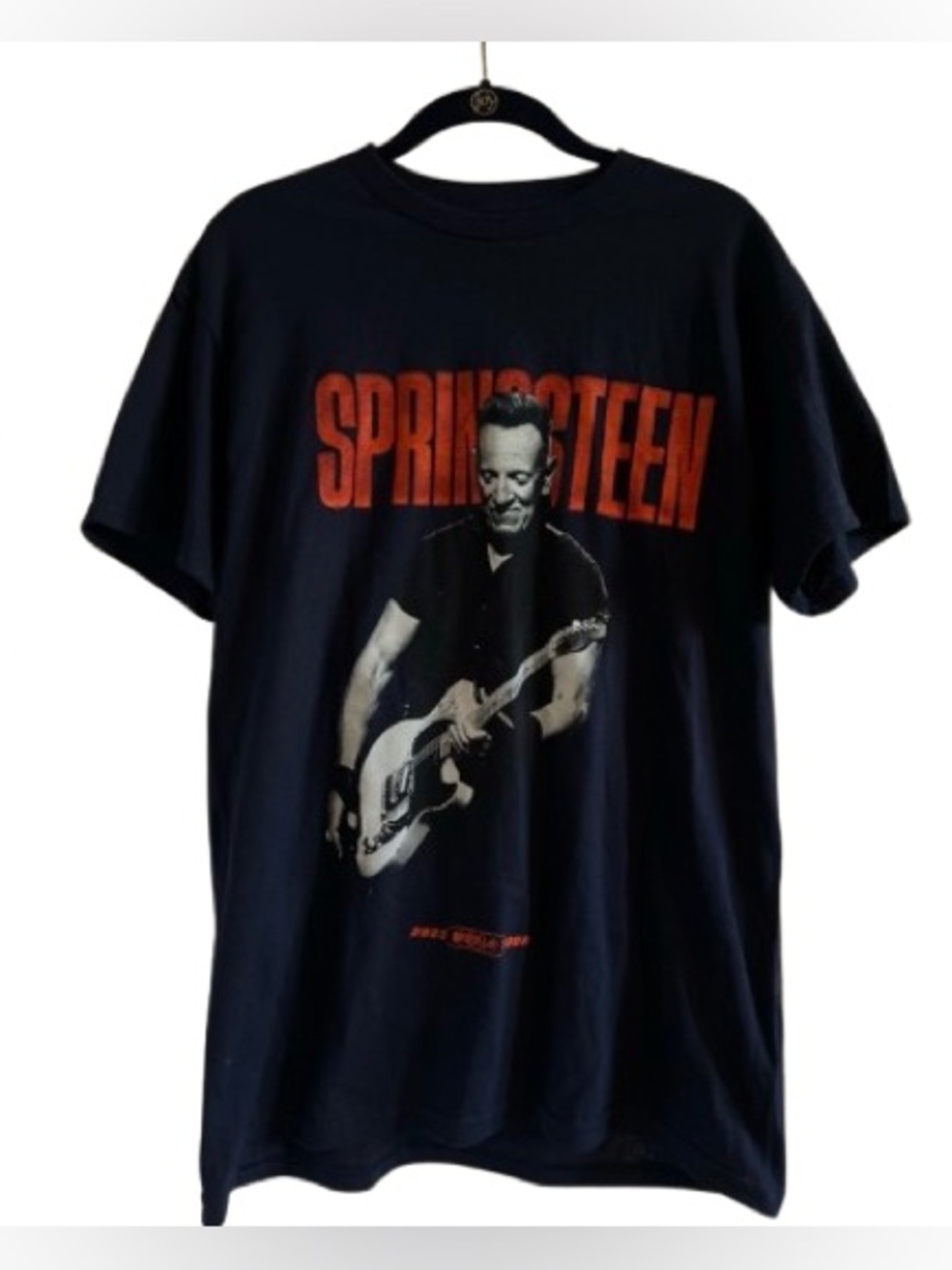 Bruce Springsteen | 2023 Tour Tee | Merch Traffic | Medium | Navy